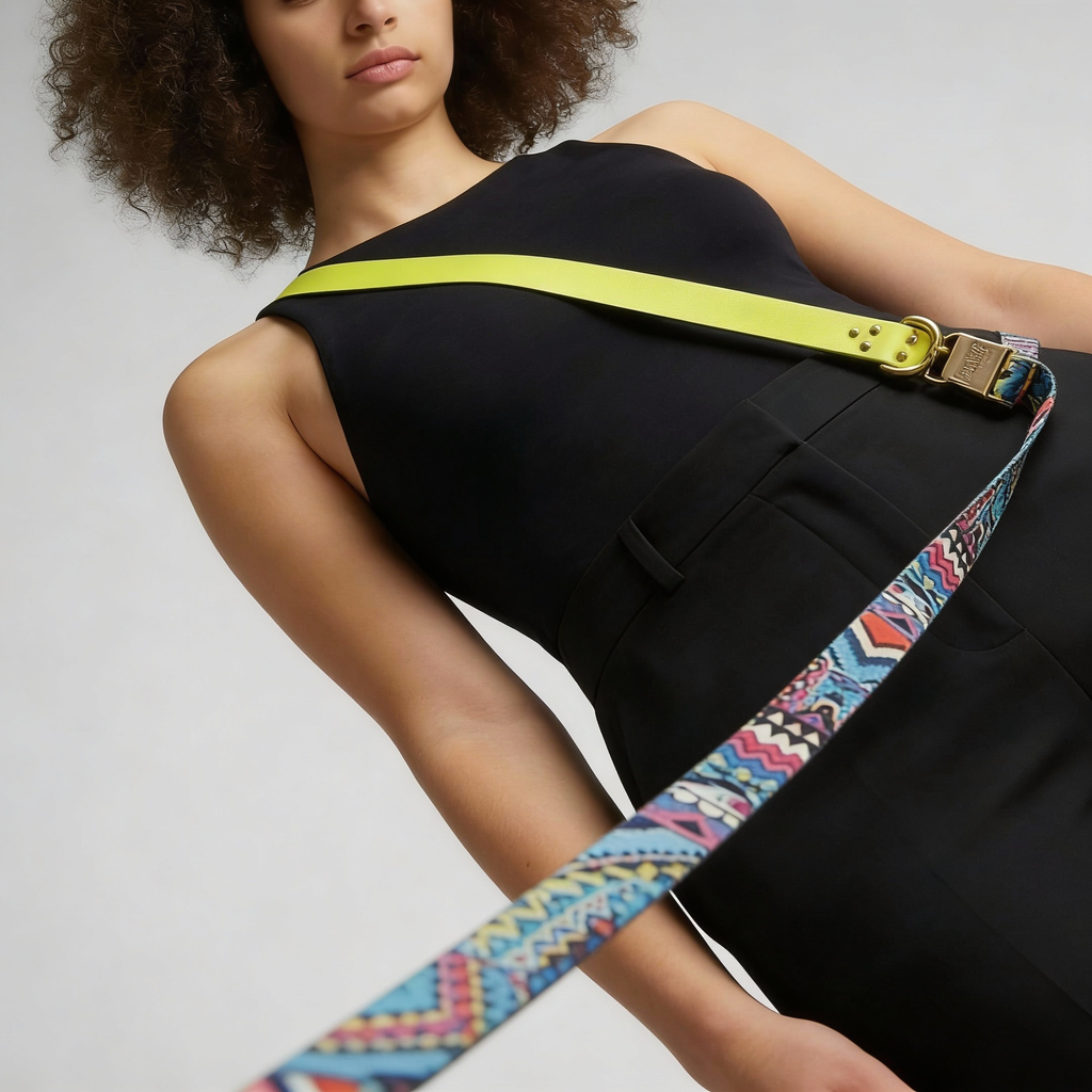 Hands-Free Dog Leash – Ethnic Vibrance