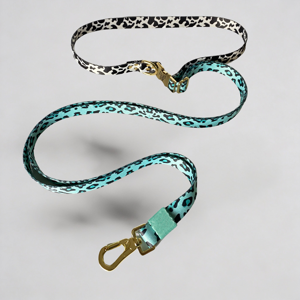 Hands-Free Dog Leash – Aqua Camo