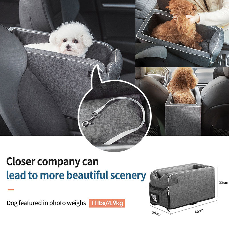 Portable Dog Bed & Pet Seat - Transport Dog Carrier Protector For Small Dogs
