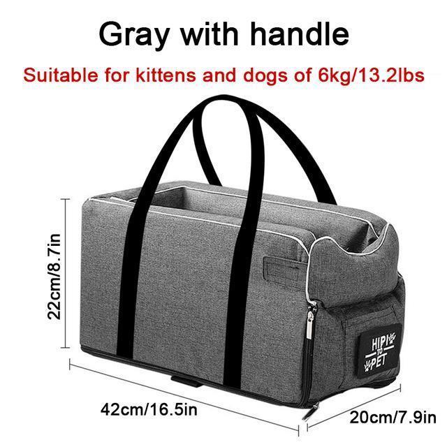Portable Dog Bed & Pet Seat - Transport Dog Carrier Protector For Small Dogs