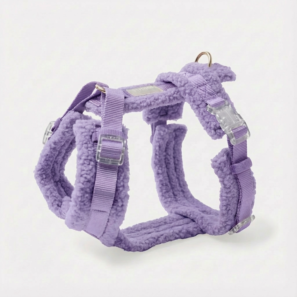 Teddy Harness & Leash Set – Violet Lavender