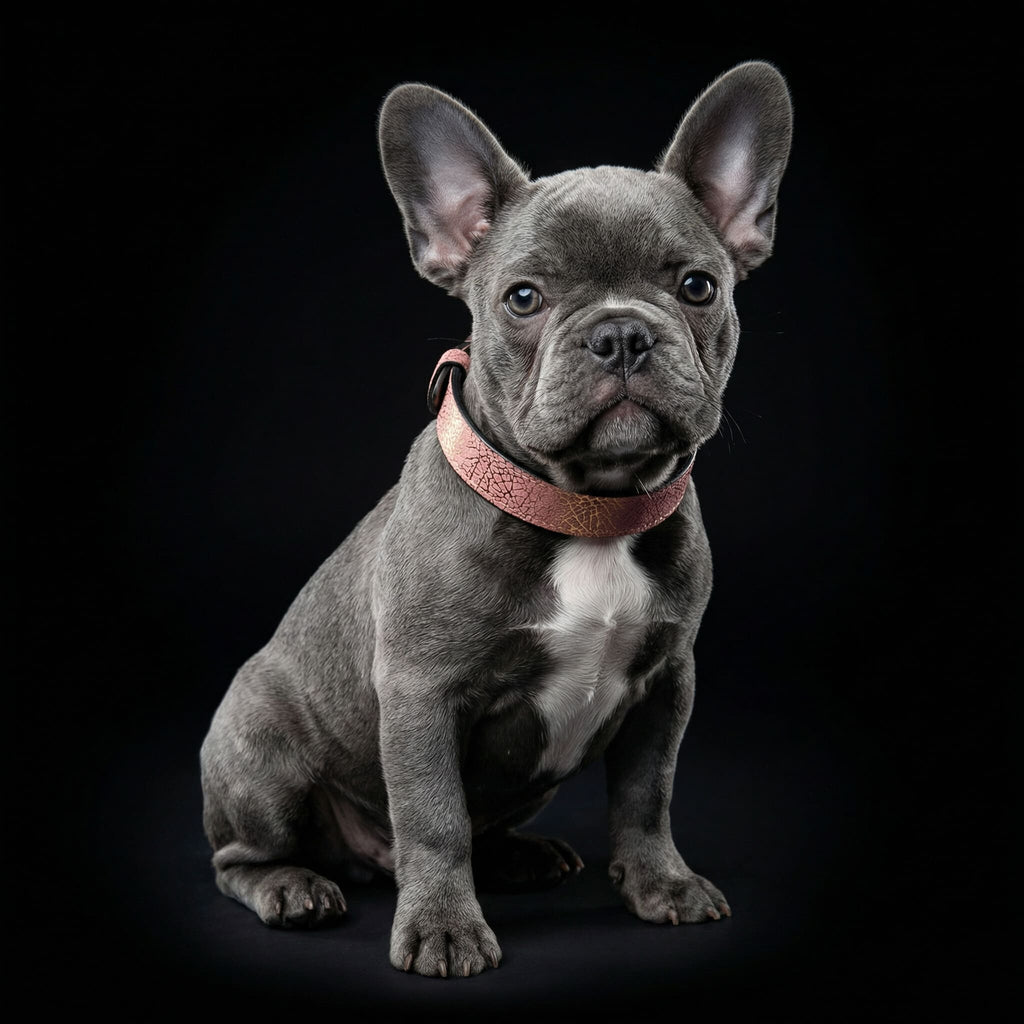 The ''Nostalgia Rose'' puppy collar-1